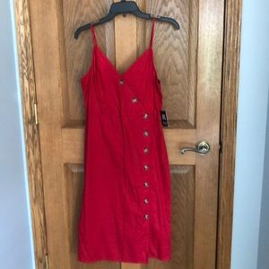 Express red sundress!